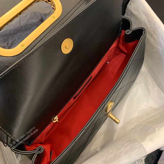 Chanel女包 AS1466 Chanel鏈條女包 香奈兒2020早春秋款翻蓋鏈條包 可手提可單肩可斜挎  djc3922